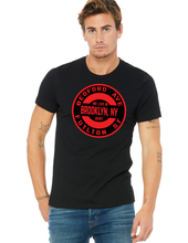 Load image into Gallery viewer, Brooklyn, Ny - RED - Unisex Jersey Short Sleeve Tee
