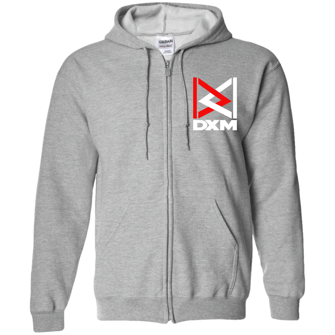 DXM Zipper Hooded Sweatshirt