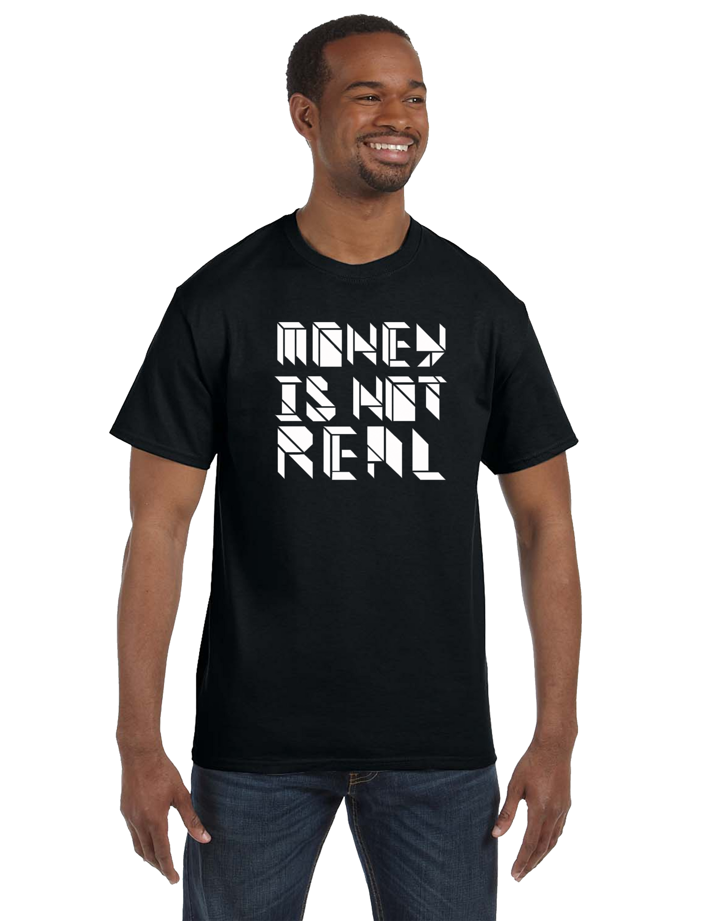 Money Not Real Short-Sleeve Unisex T-Shirt