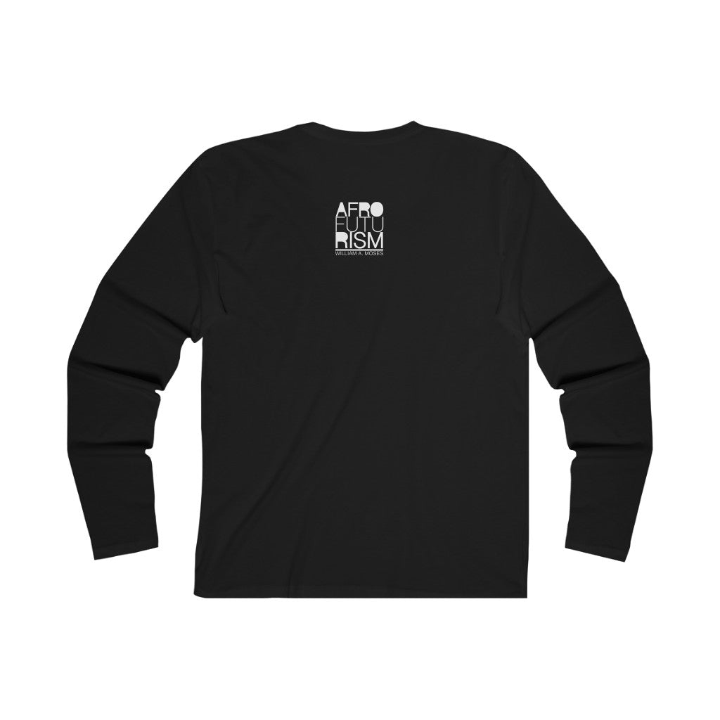 Afrofuturism Men's Long Sleeve Crew Tee