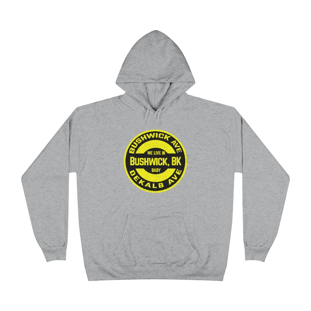 Bushwick, BK - Unisex EcoSmart® Pullover Hoodie Sweatshirt