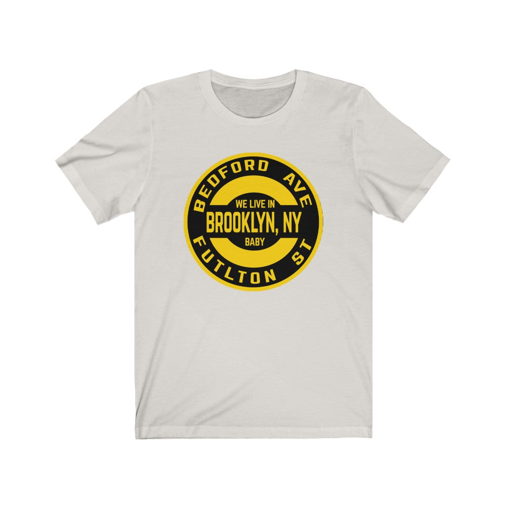 Brooklyn, NY - Yellow - Unisex Jersey Short Sleeve Tee