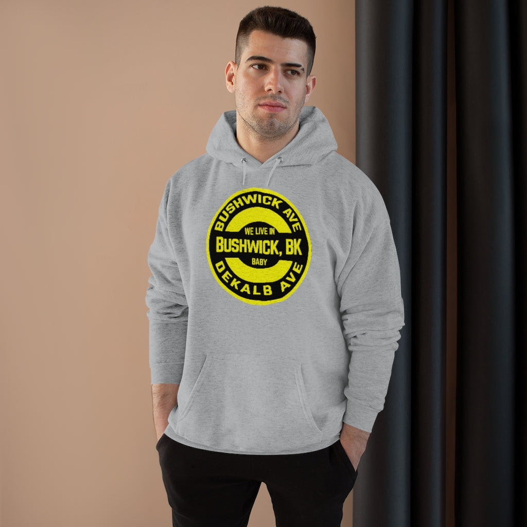 Bushwick, BK - Unisex EcoSmart® Pullover Hoodie Sweatshirt