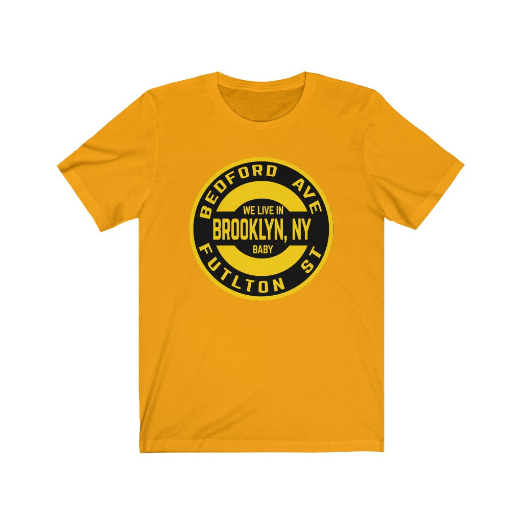 Brooklyn, NY - Yellow - Unisex Jersey Short Sleeve Tee