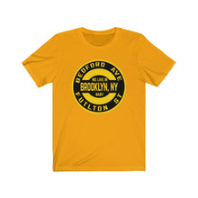 Load image into Gallery viewer, Brooklyn, NY - Yellow - Unisex Jersey Short Sleeve Tee
