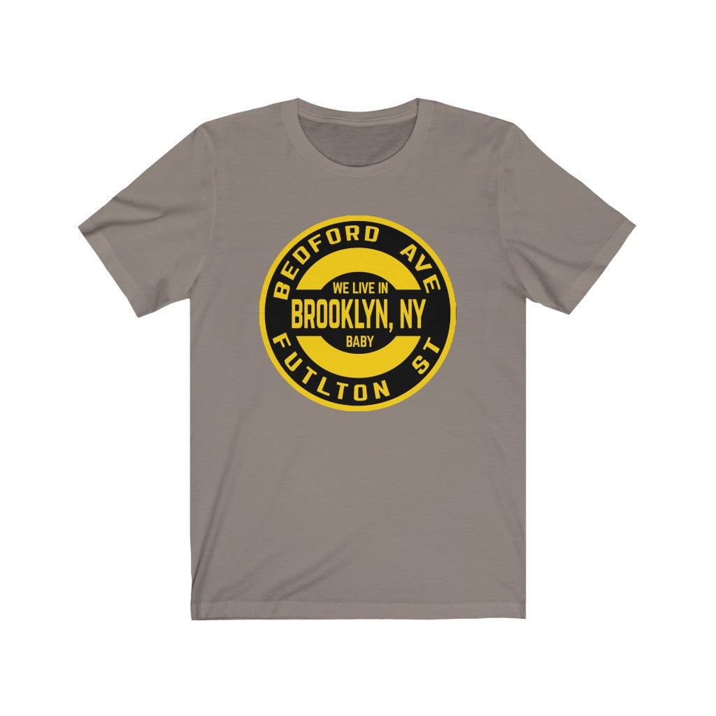 Brooklyn, NY - Yellow - Unisex Jersey Short Sleeve Tee