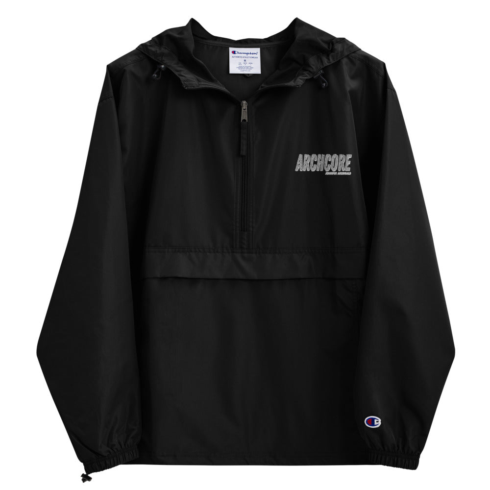 ARCHCORE Embroidered Champion Packable Jacket