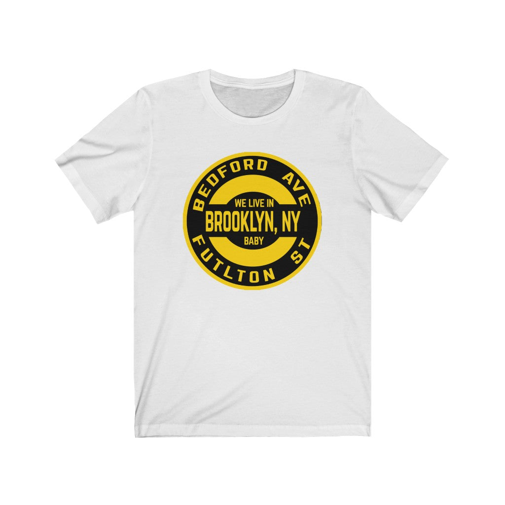 Brooklyn, NY - Yellow - Unisex Jersey Short Sleeve Tee