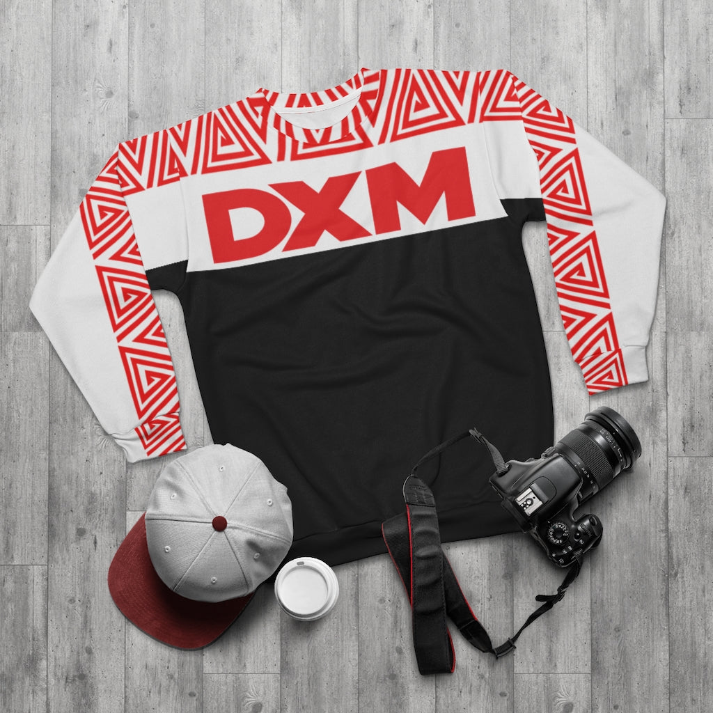 DXM - Triangle Print -021 AOP Unisex Sweatshirt