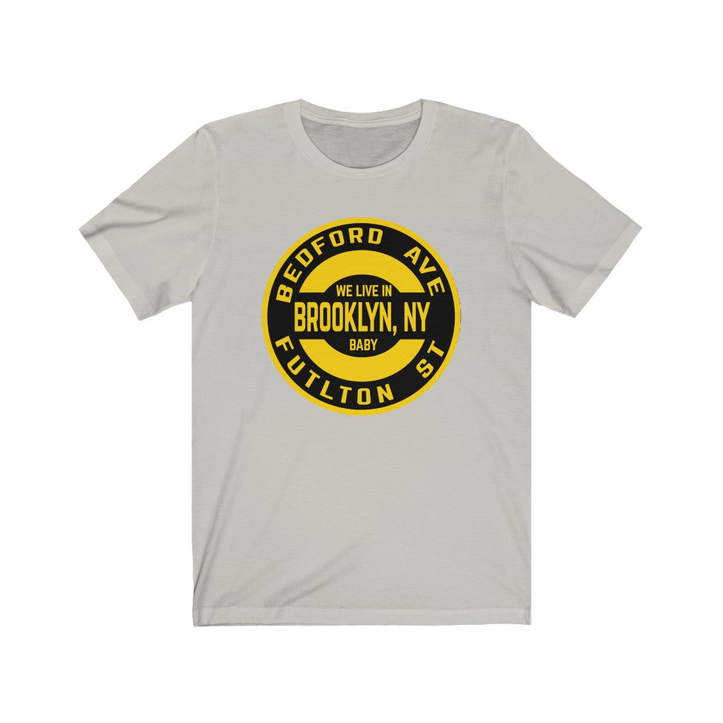 Brooklyn, NY - Yellow - Unisex Jersey Short Sleeve Tee