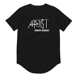 ARCHCORE ARTIST Men's Curved Hem T-Shirt
