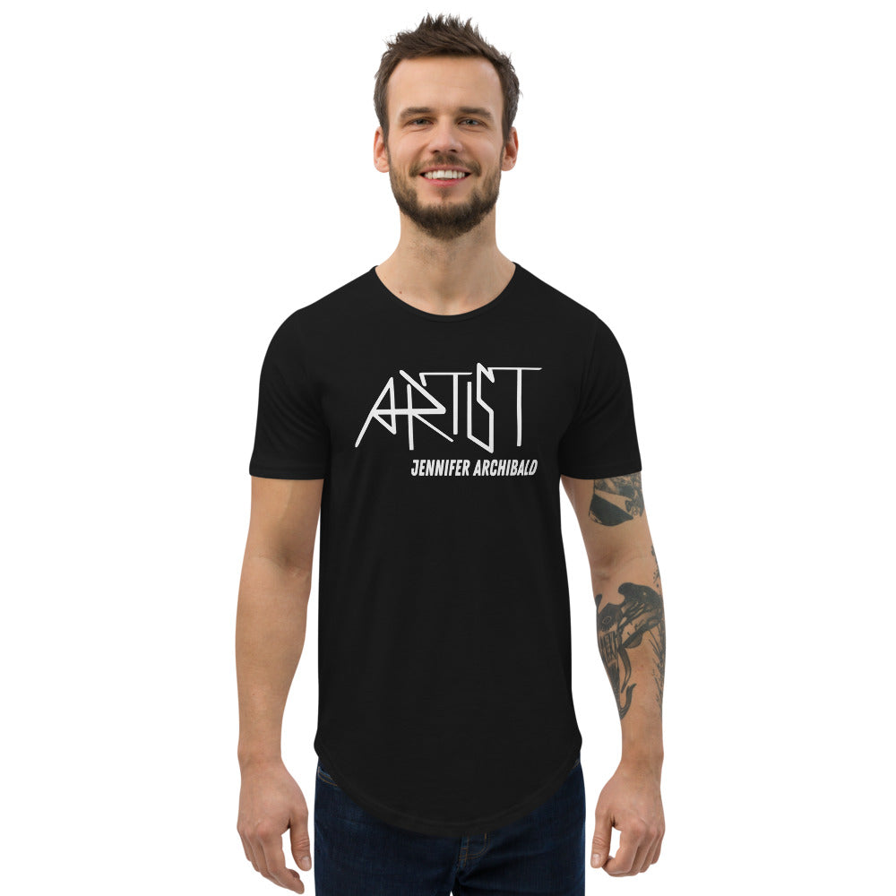 ARCHCORE ARTIST Men's Curved Hem T-Shirt