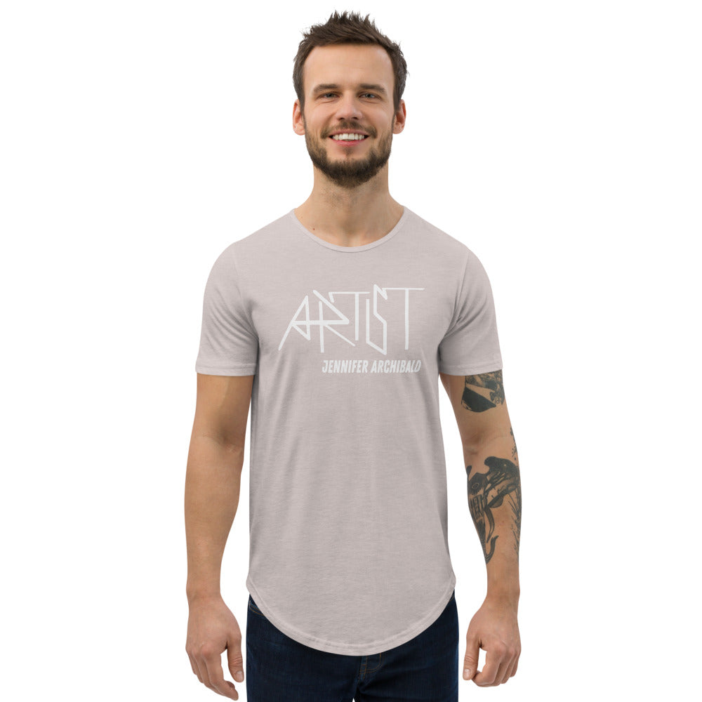 ARCHCORE ARTIST Men's Curved Hem T-Shirt