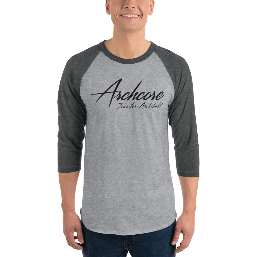 ARCHCORE 3/4 sleeve raglan baseball shirt