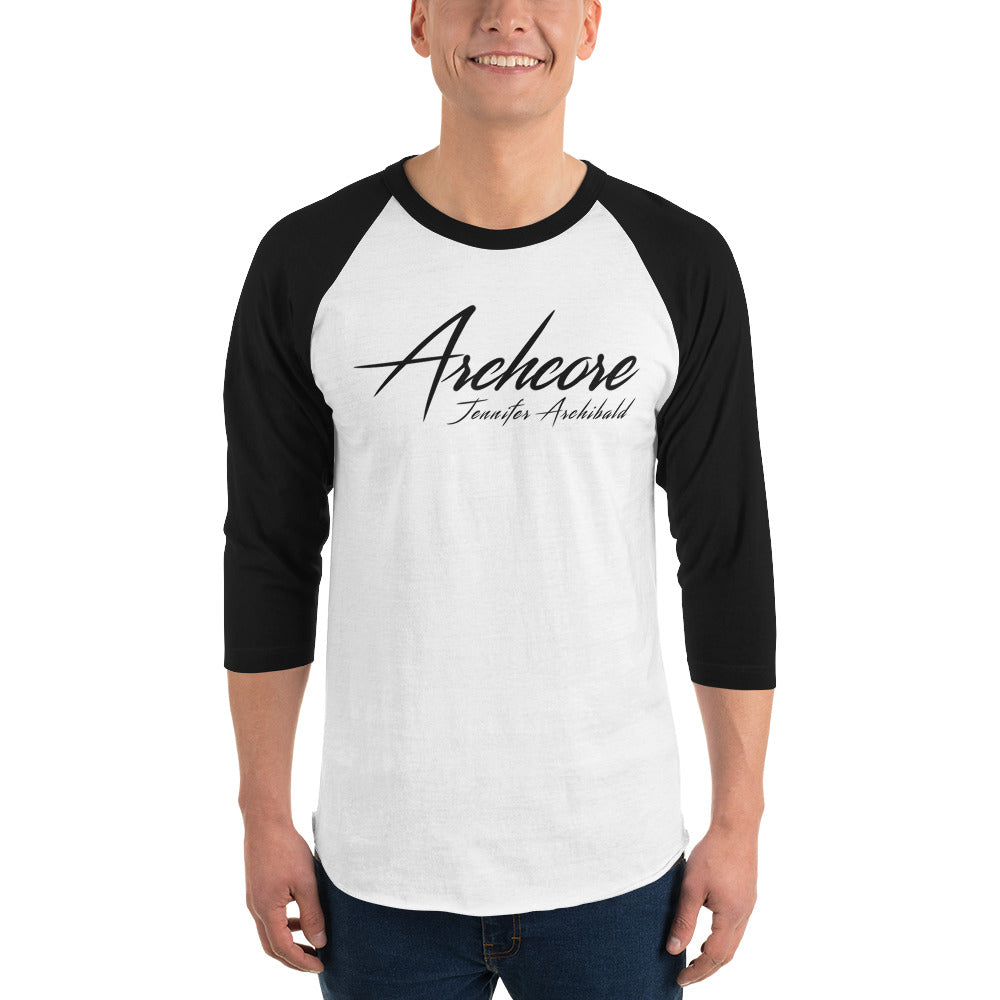 ARCHCORE 3/4 sleeve raglan baseball shirt