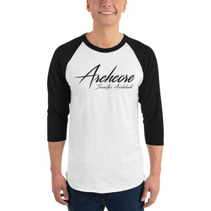 ARCHCORE 3/4 sleeve raglan baseball shirt